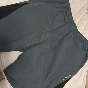 Reebok Gray Athletic Shorts with Technical Fabric